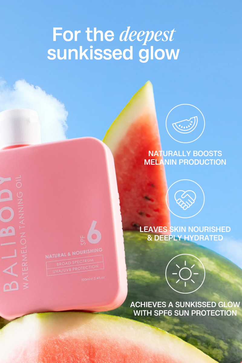 Bali Body Watermelon Tanning Oil SPF6