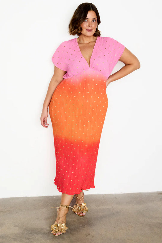 Pink Ombre Elodie Dress