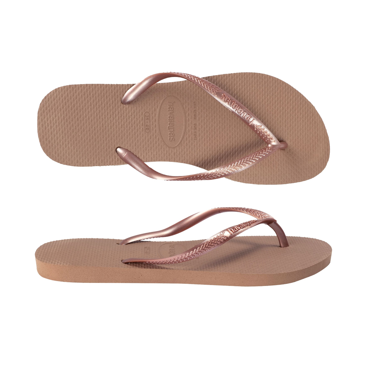 Havaianas Women Slim Rose Gold