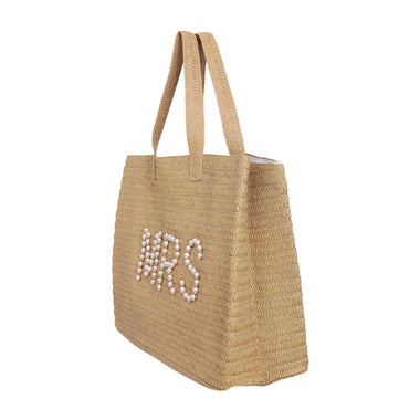 Mrs Pearl Tote Sand White - ONE SIZE - Bag