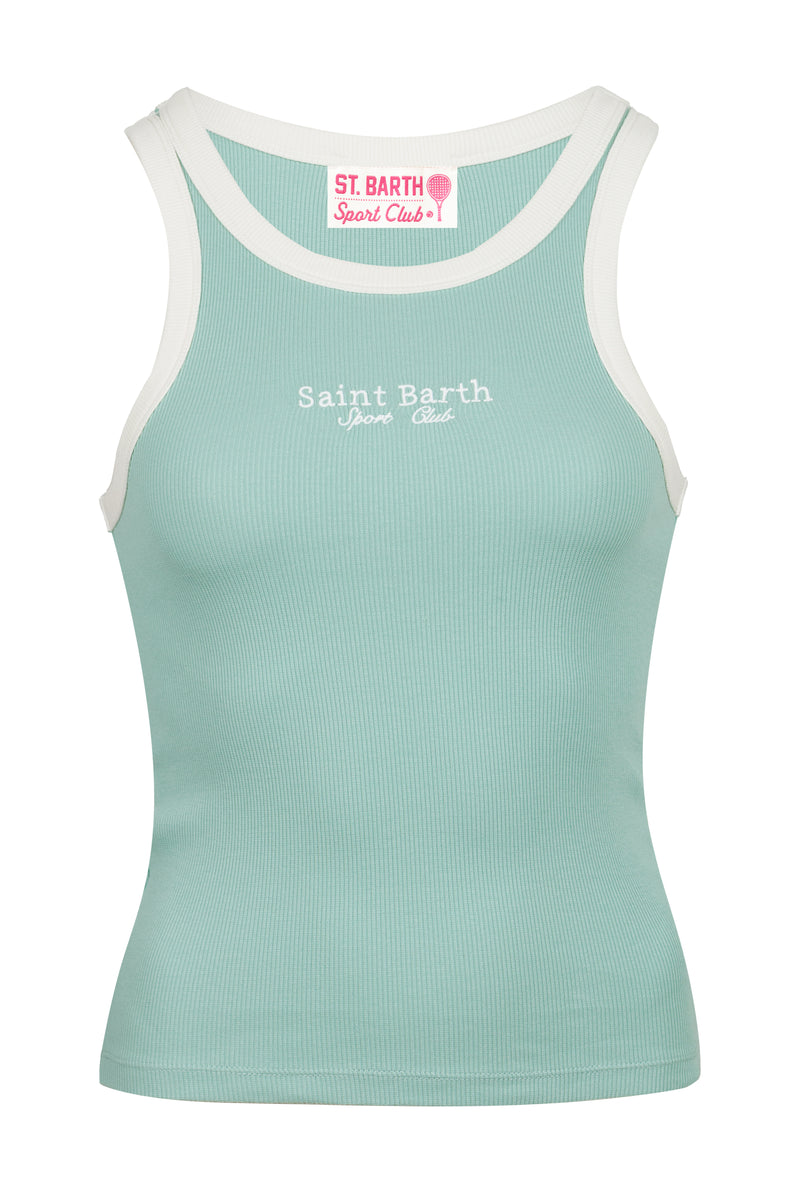 Ada Rib SB Sport Club Top Sage