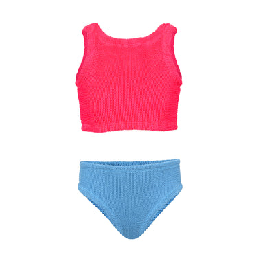 Baby Duo Lyra Bikini Pink/Blue - ONE SIZE - Girls Bikini