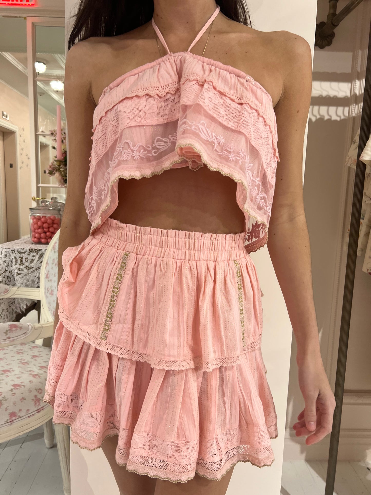 Paulina Top Candy Pink - Top