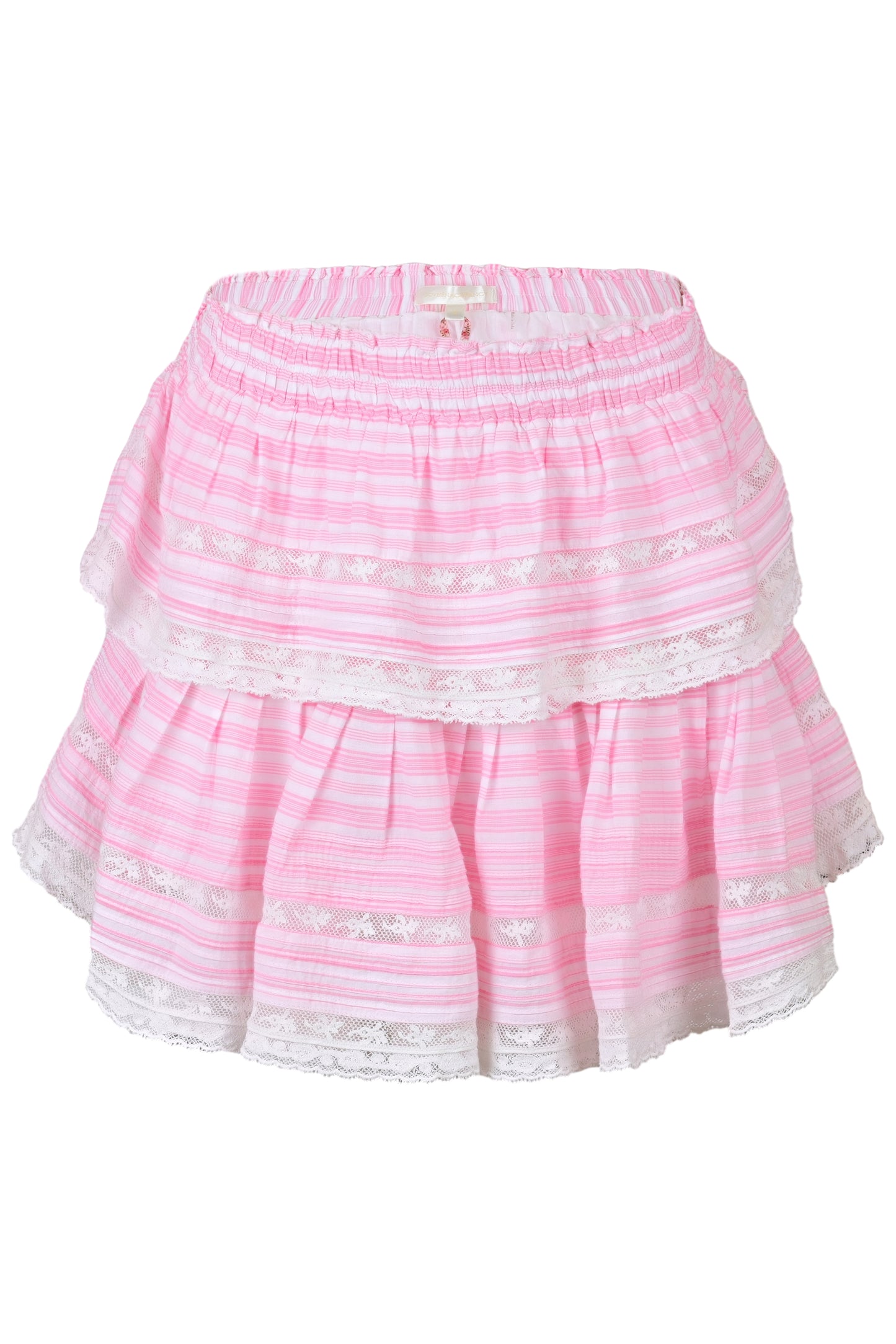 Load image into Gallery viewer, Ruffle Mini Skirt Captiva Pink - Skirt
