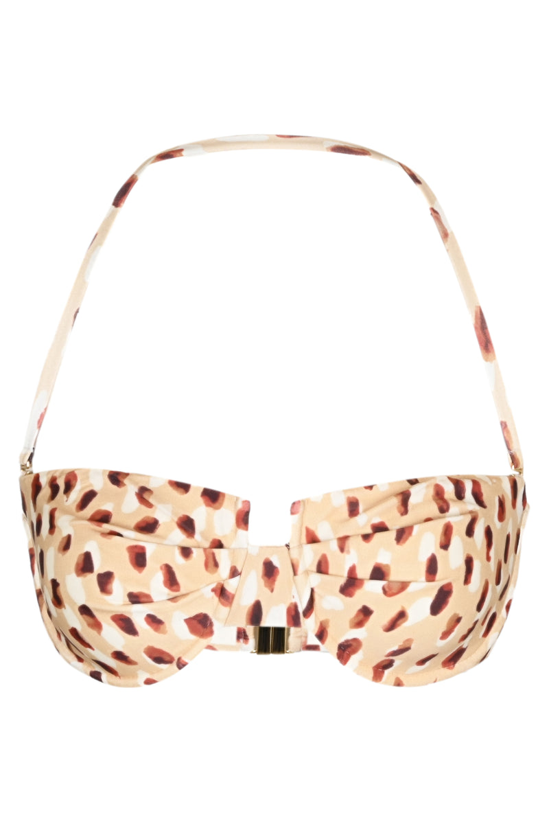 Balconette Bandeau Bikini Top Lynx