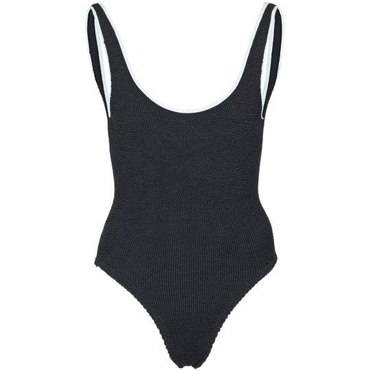 Faye Contrast Swim Black/White