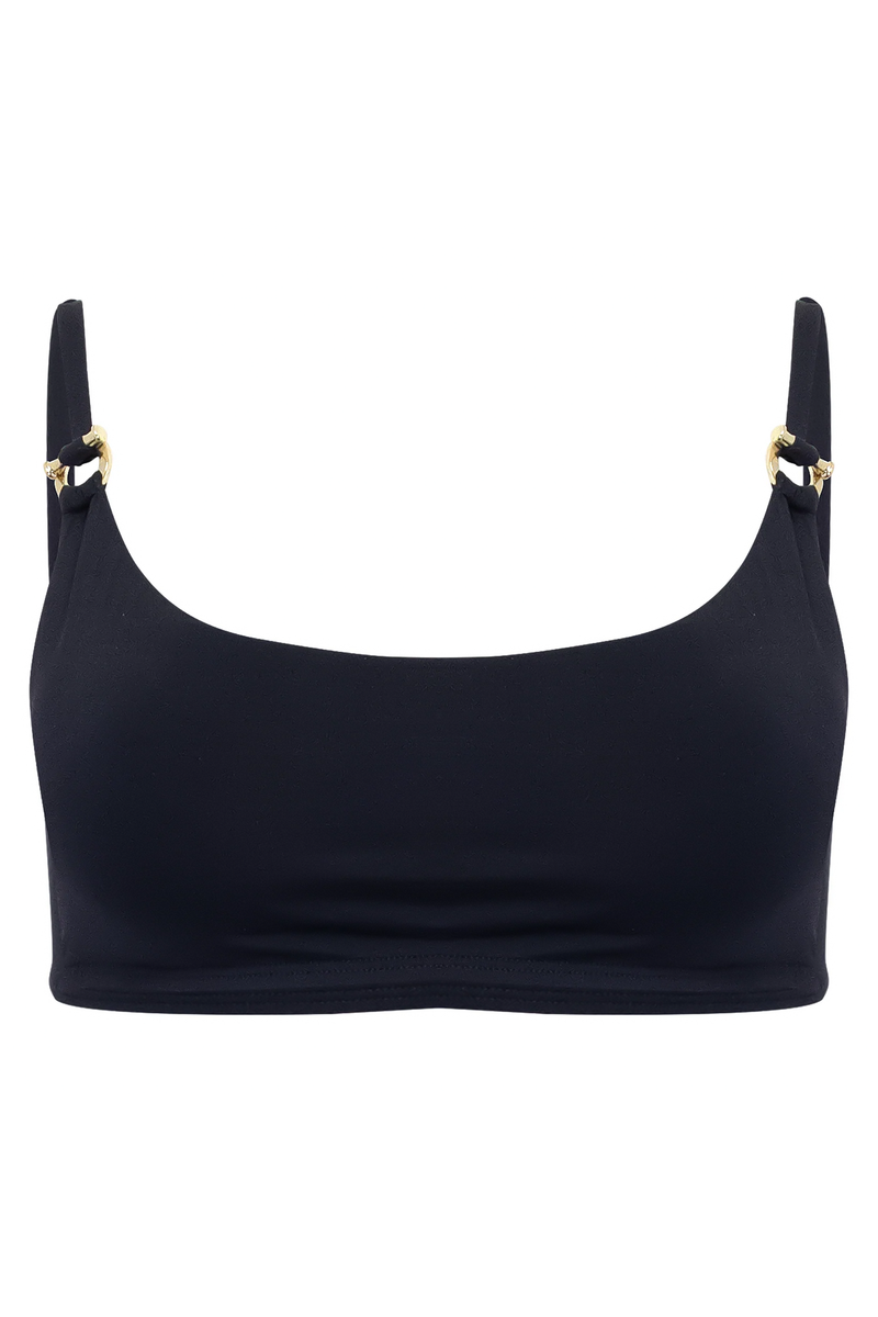 Hardware Tank Bikini Top Black
