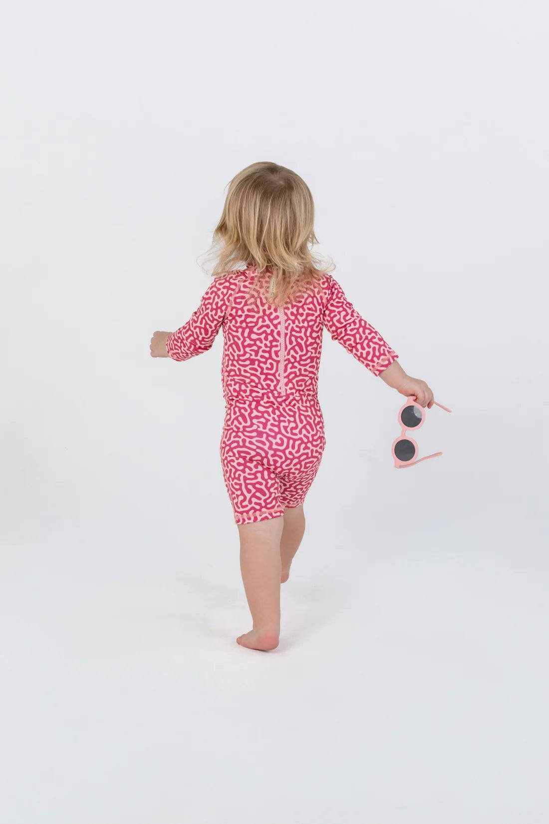 Load image into Gallery viewer, Baby Swimsuit Long Sleeve Coral Reef
