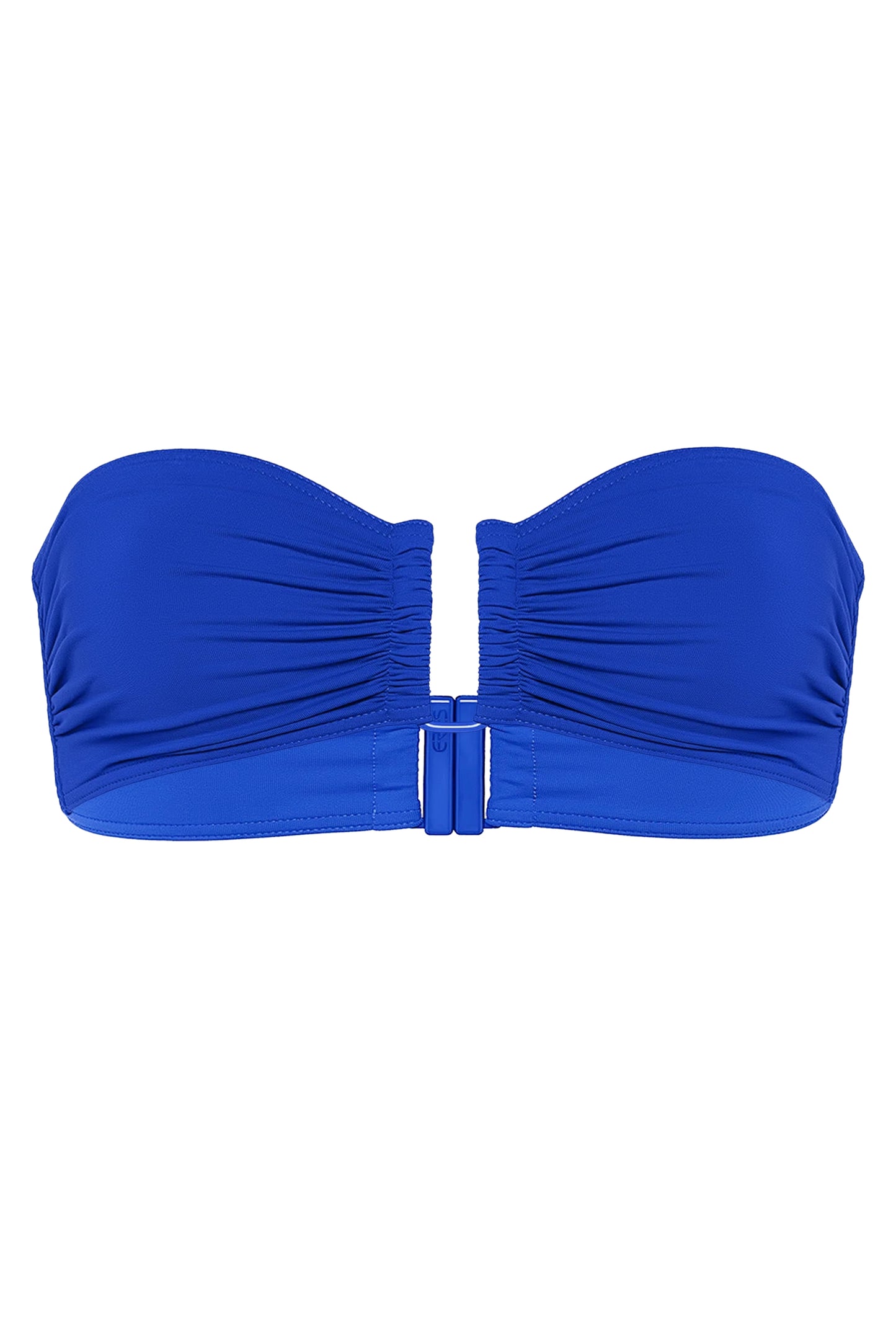 Load image into Gallery viewer, Show Bandeau Bikini Top Indigo - Bikini Top
