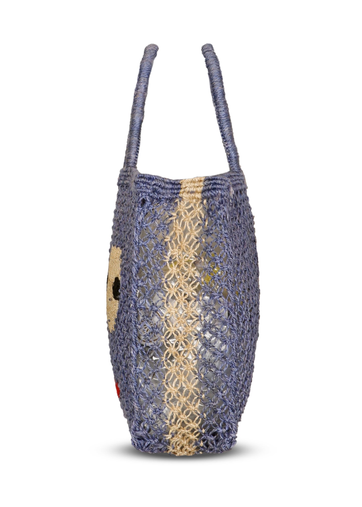 Load image into Gallery viewer, Big Eyes Jute Bag Pebble - Bag
