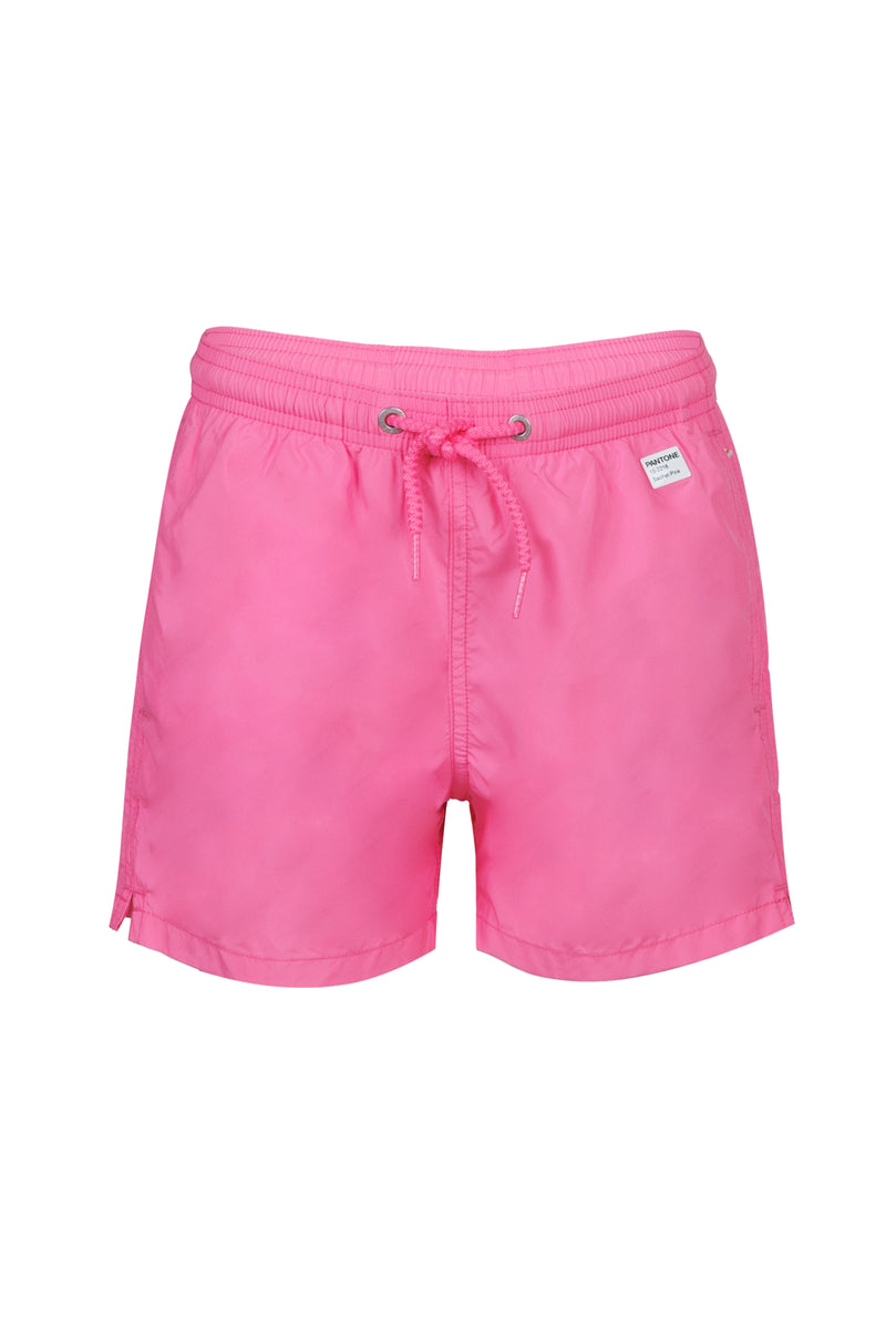 Jean Lighting Pantone Swim Shorts Solid Pink