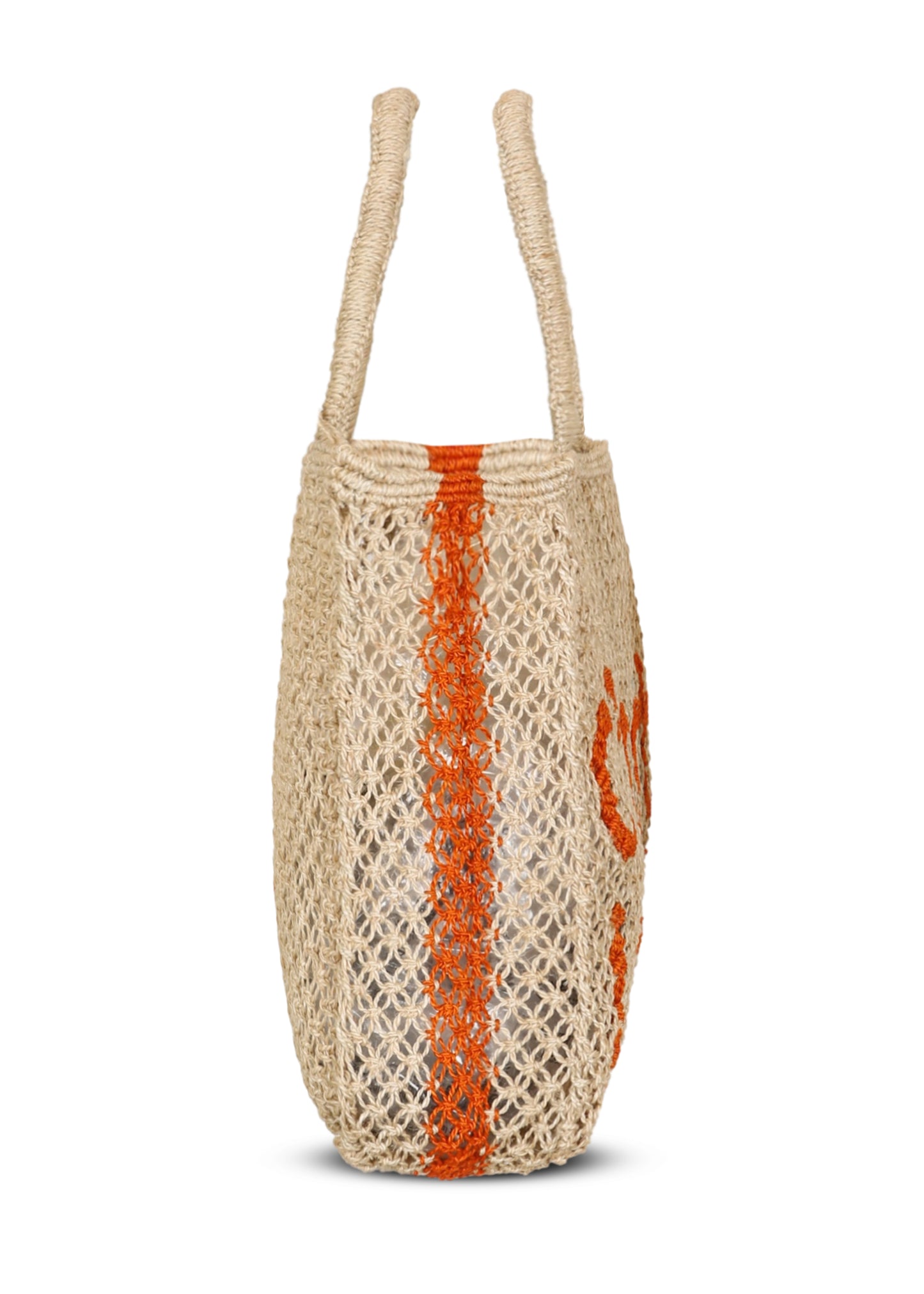 Load image into Gallery viewer, C’est La Vie Jute Bag Natural/Tango - Bag

