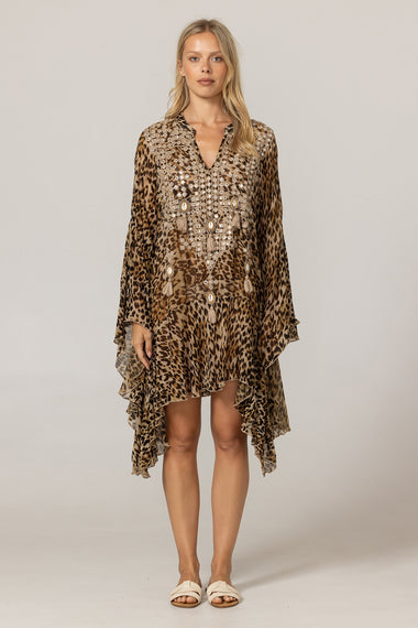 Kayla Short Kaftan - ONE SIZE - Kaftan