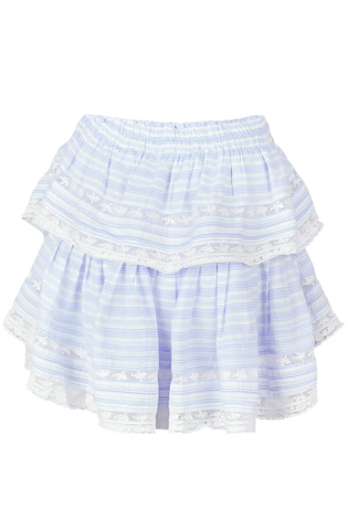 Ruffle Mini Skirt Vintage Voyage - Skirt