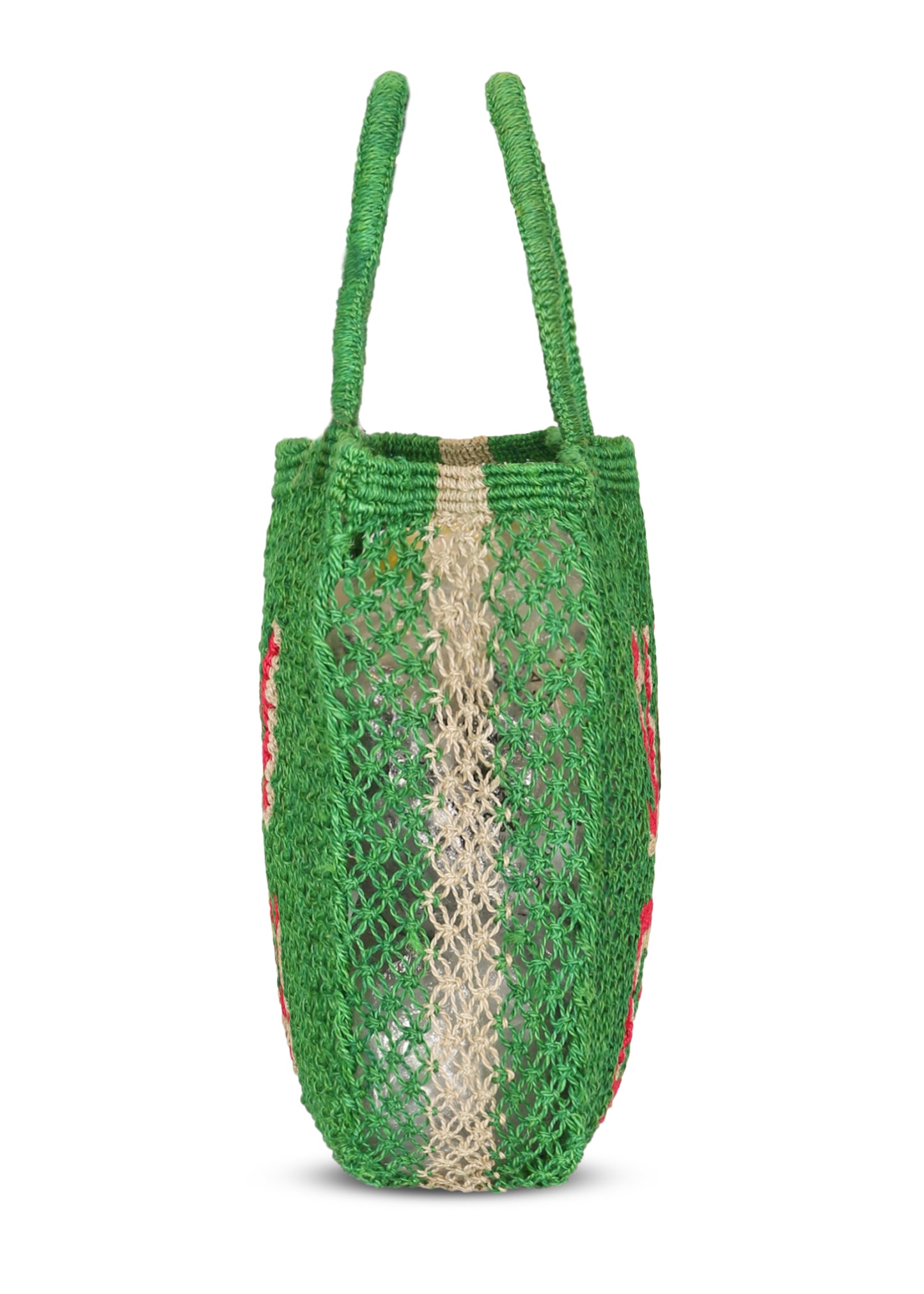 Load image into Gallery viewer, Sun-Day Jute Bag Green - Bag
