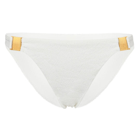 Firenze Becky Full Bikini Bottom White - Bikini Bottom