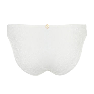 Firenze Becky Full Bikini Bottom White - Bikini Bottom
