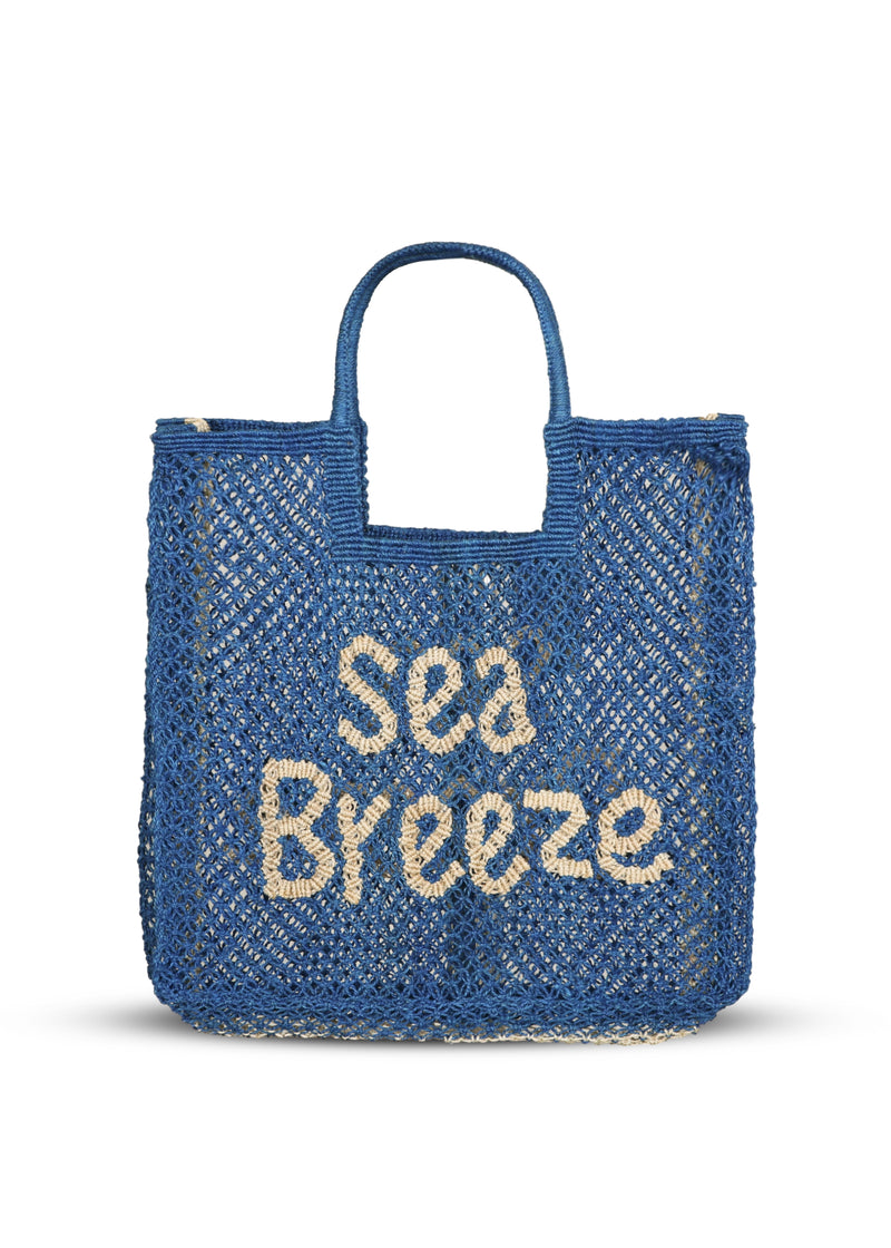 Stella Sea Breeze Jute Bag Cobalt