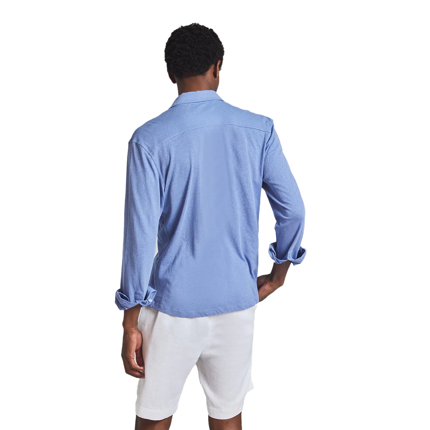 Load image into Gallery viewer, Long Sleeve T Shirt with Collar - Top
