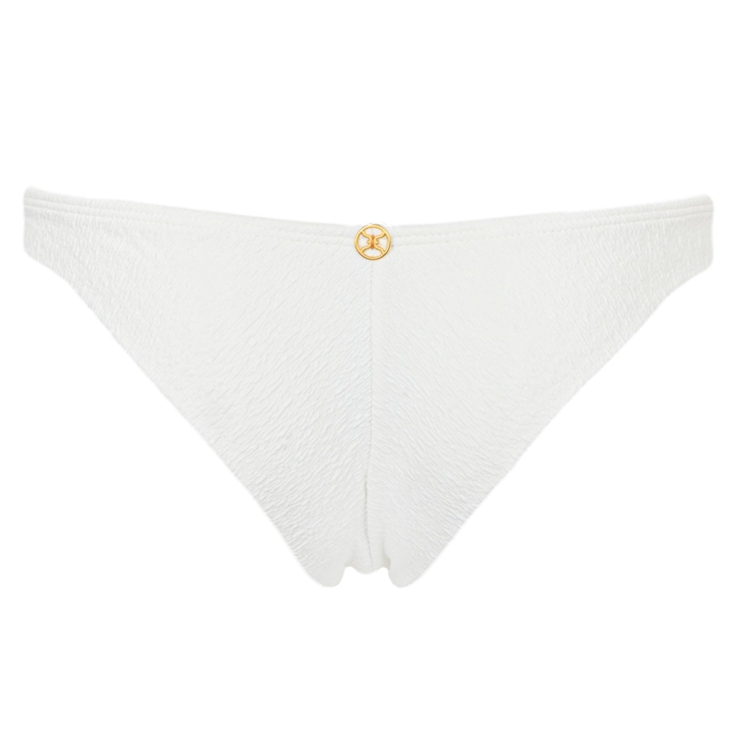 Load image into Gallery viewer, Firenze Becky Cheeky Bikini Bottom White - Bikini Bottom
