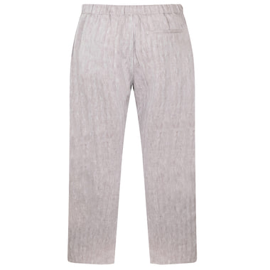 Rocha Cotton Linen Blend Trouser Brown - Trousers