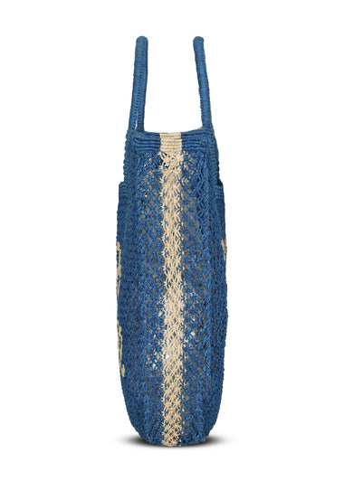 Stella Sea Breeze Jute Bag Cobalt - Bag