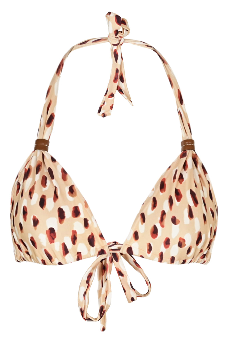 Adjustable Halter Bikini Top Lynx