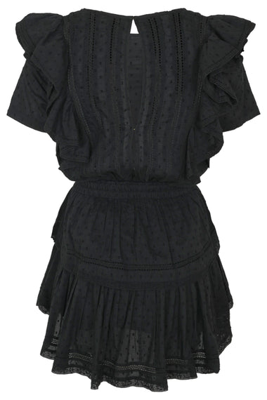 Natasha Dress Swiss Dot Black - Dress