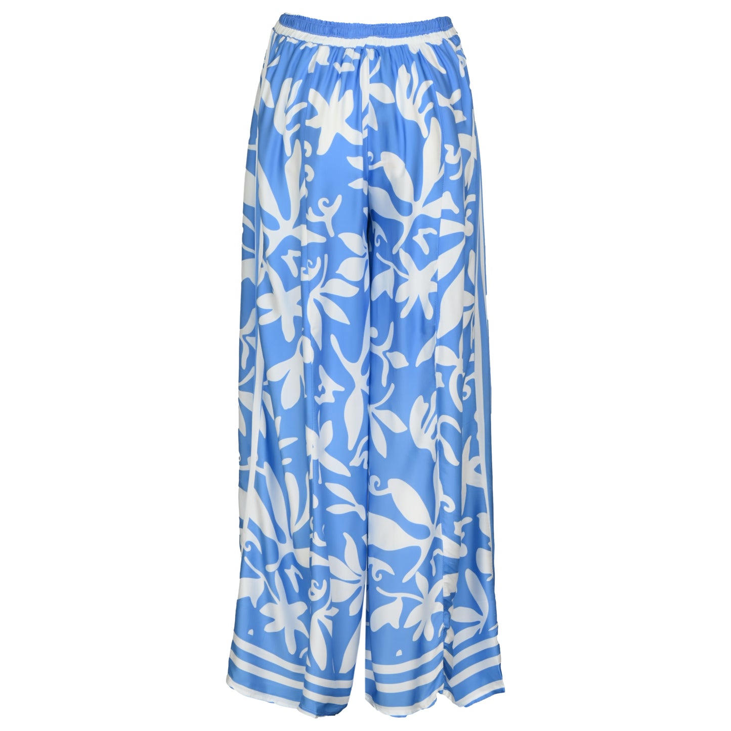 Load image into Gallery viewer, Summer Breeze Print Satin Pants - Bottoms
