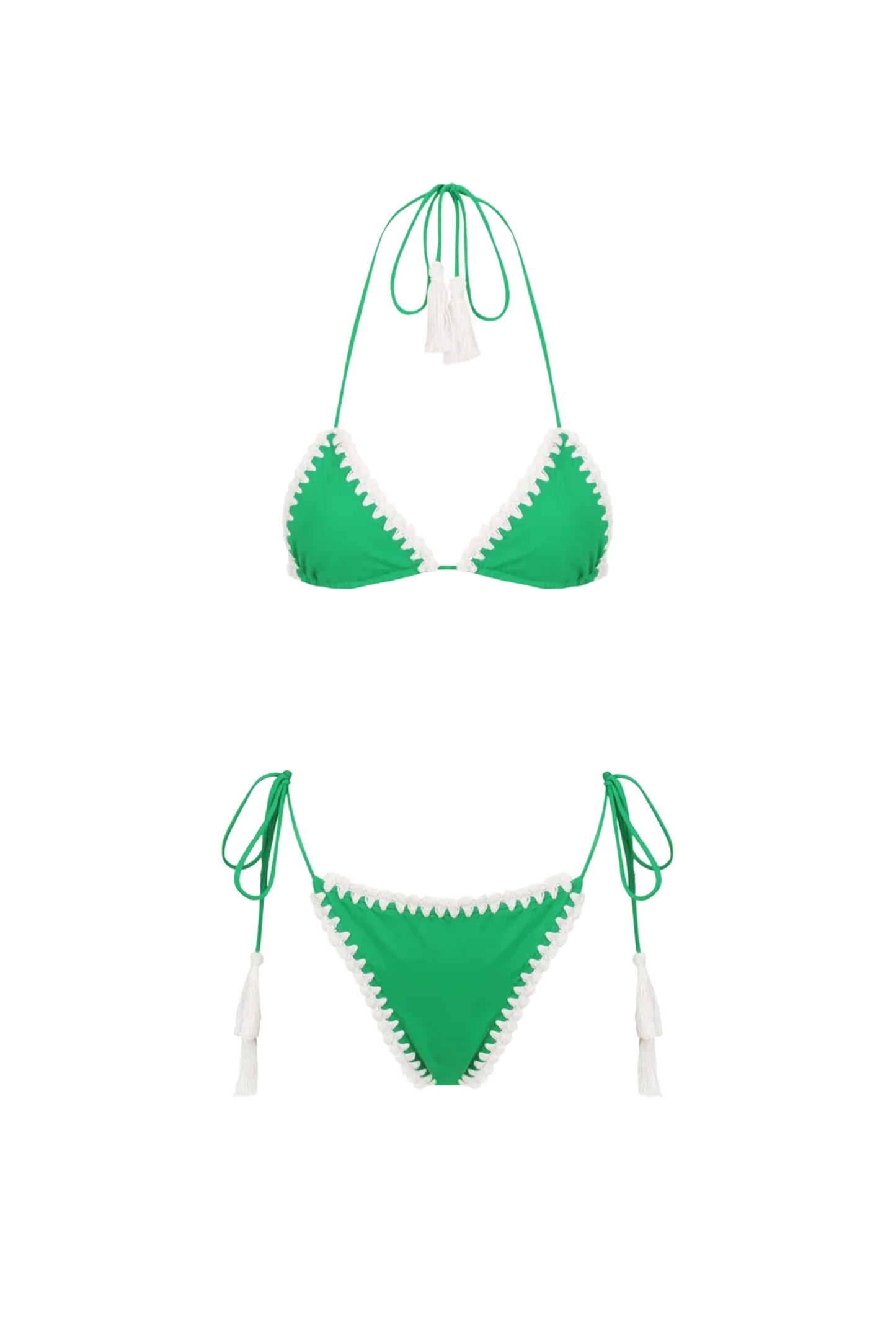 Load image into Gallery viewer, Peaches Crochet Bikini Set Meadow - Bikini
