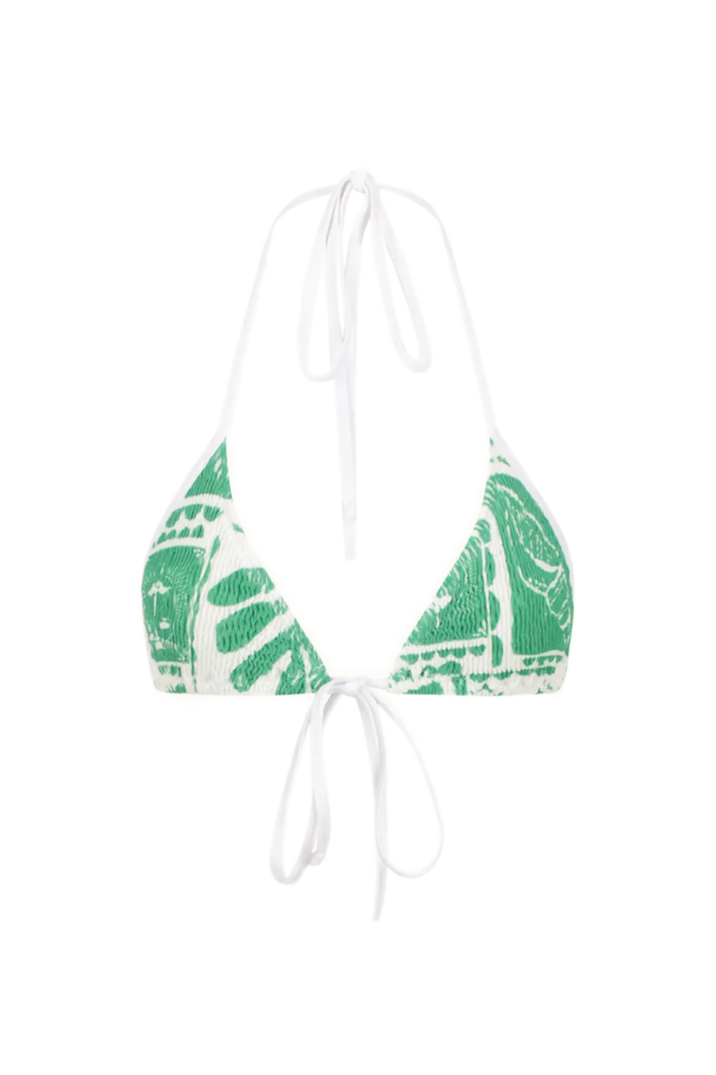 Bow Bikini Top Palm