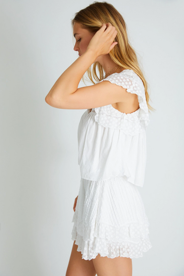 Toya Skirt White - Skirt