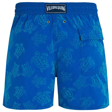 Men Swim Shorts Velvet Turtles Blue - Men’s Swim Shorts