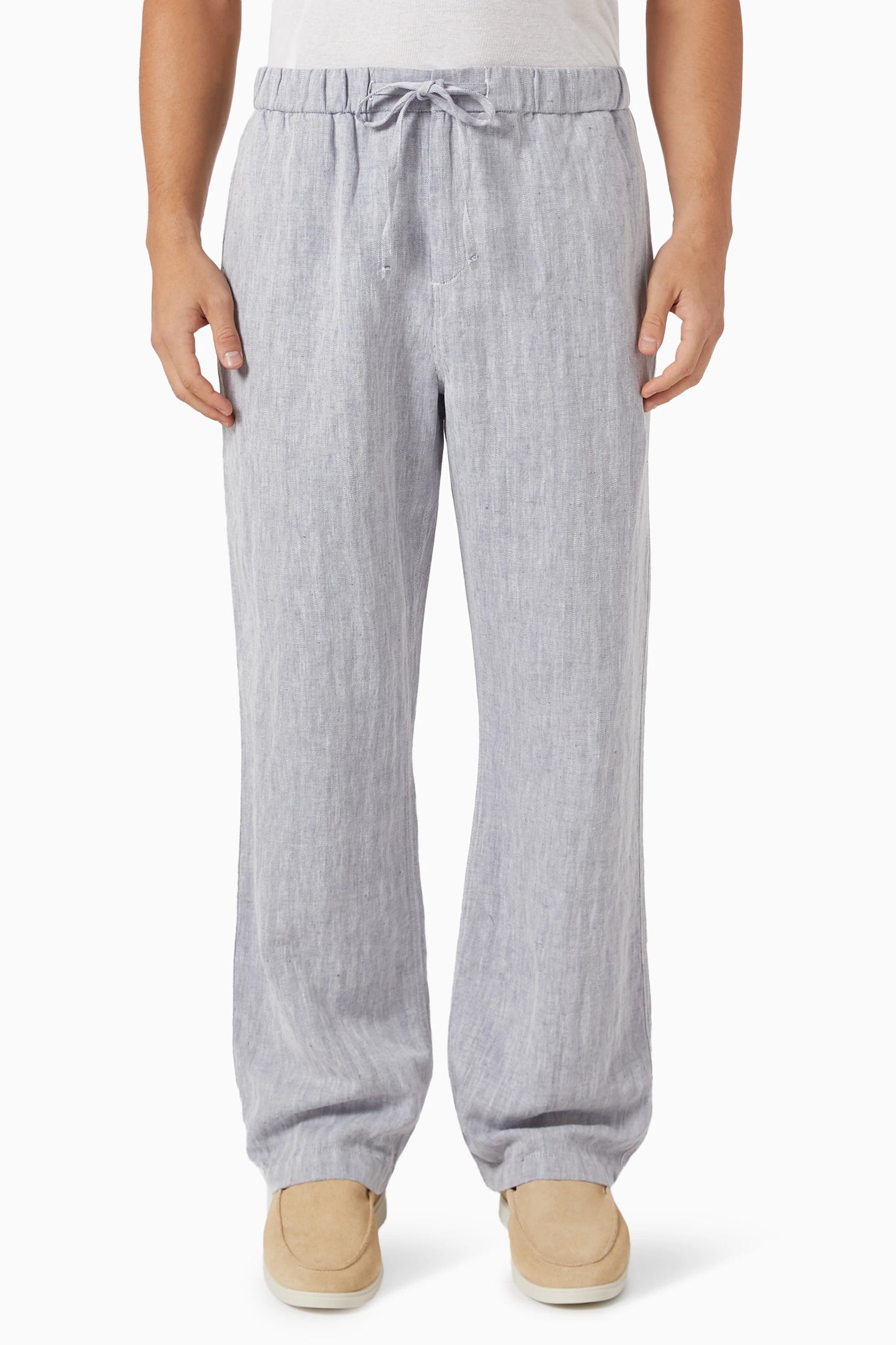 Load image into Gallery viewer, Rocha Cotton Linen Blend Trouser Dusk - Trousers
