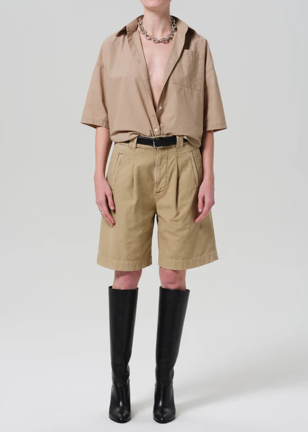 Load image into Gallery viewer, Cara Pleated Short Gobi
