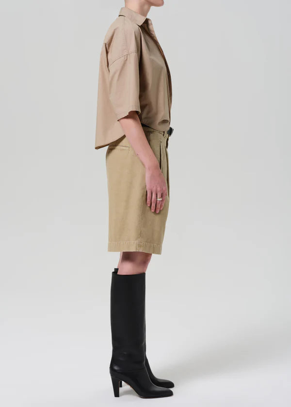 Load image into Gallery viewer, Cara Pleated Short Gobi
