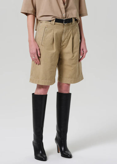 Cara Pleated Short Gobi