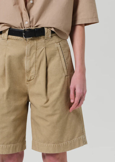 Cara Pleated Short Gobi