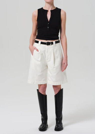Cara Pleated Short