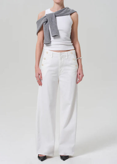 Boardwalk Trouser in Soft White