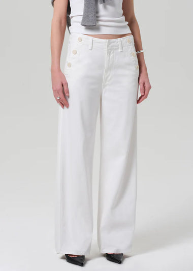 Boardwalk Trouser in Soft White
