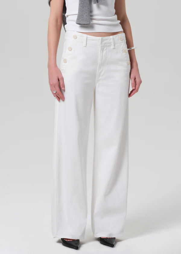 Load image into Gallery viewer, Boardwalk Trouser in Soft White
