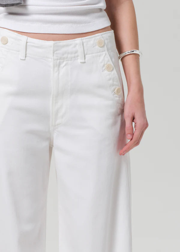 Load image into Gallery viewer, Boardwalk Trouser in Soft White
