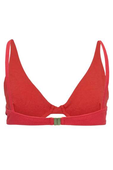 Long Underwire Bikini Top Kaki - Bikini Top