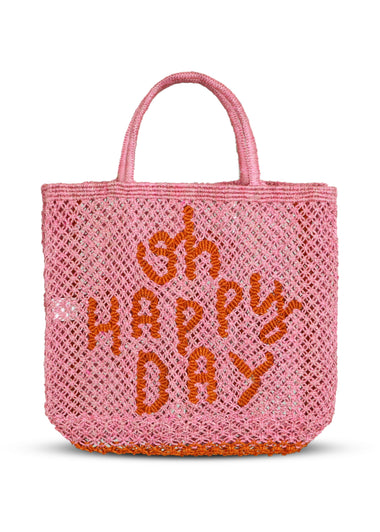 Oh Happy Day Jute Bag Rose - Bag