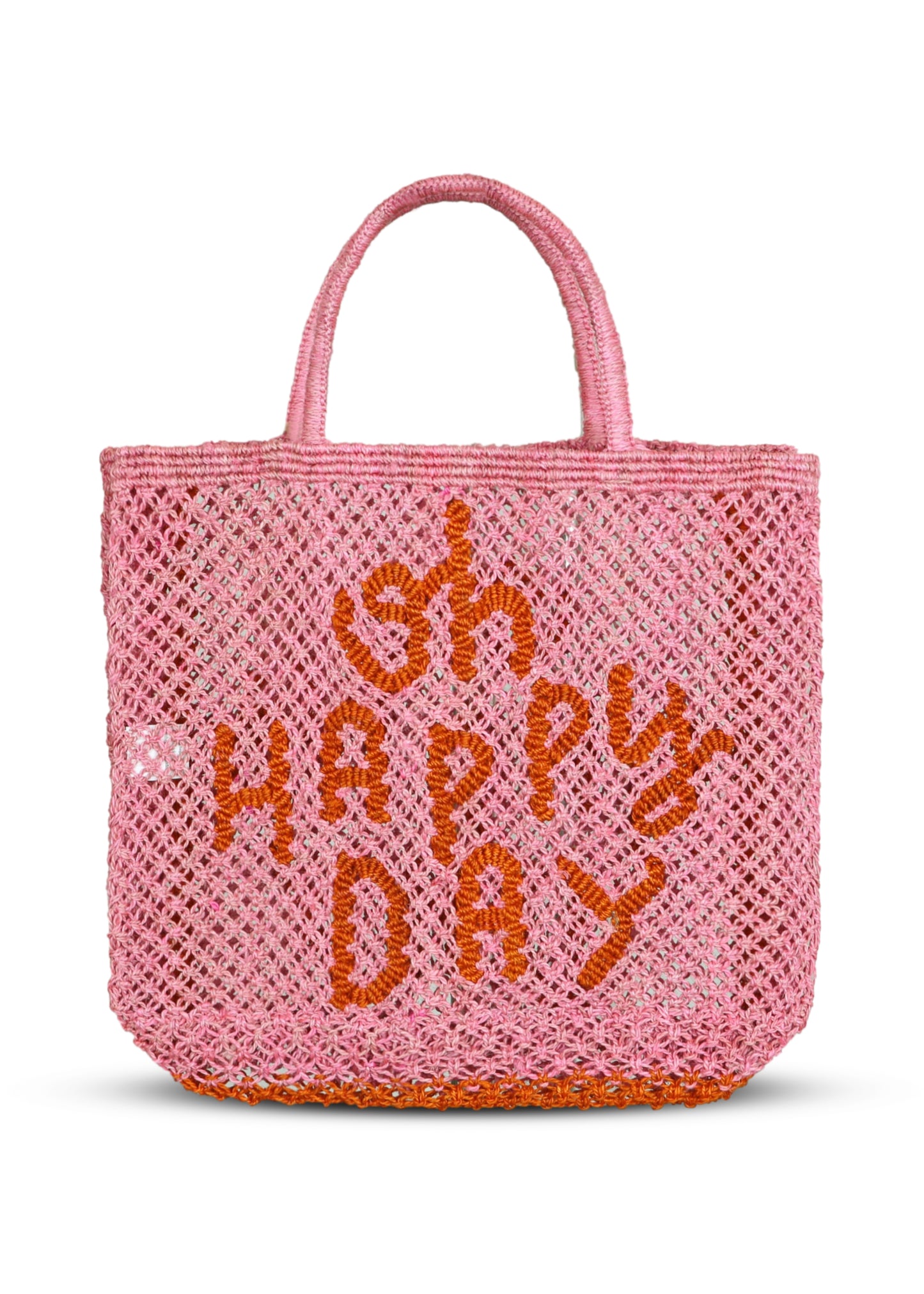 Load image into Gallery viewer, Oh Happy Day Jute Bag Rose - Bag
