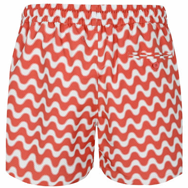 Rio Copacabana Decor Print Swimshorts Burnt Orange - Swim Shorts
