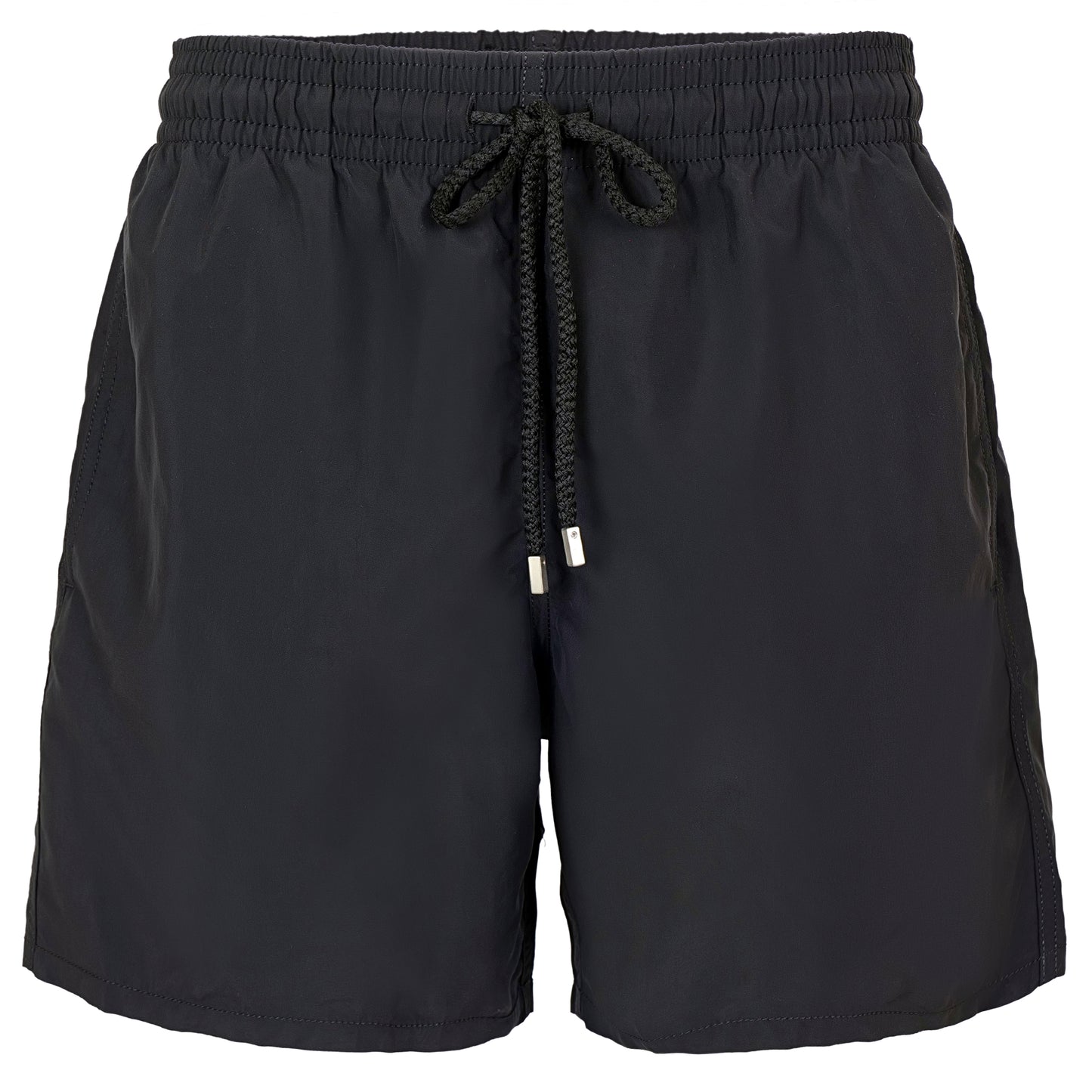 Load image into Gallery viewer, Moorea Swim Short Solid Black - Men’s Swim Shorts
