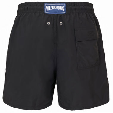 Moorea Swim Short Solid Black - Men’s Swim Shorts