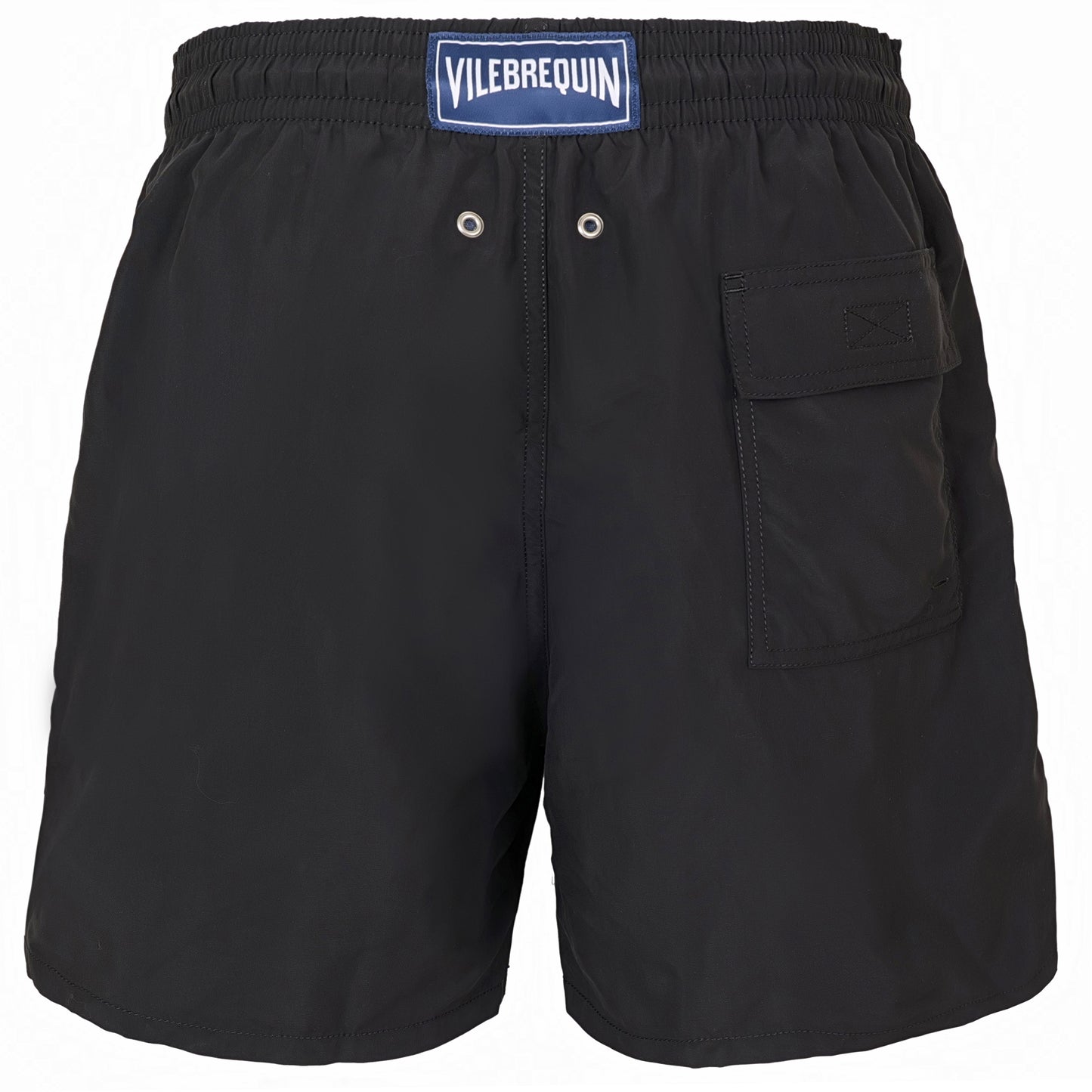 Load image into Gallery viewer, Moorea Swim Short Solid Black - Men’s Swim Shorts
